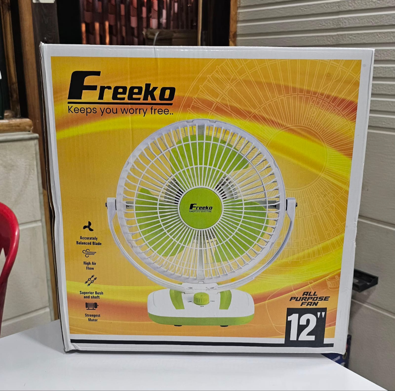 Freeko 12" All Purpose Fan. M/S SURPRISE GAS STORE 