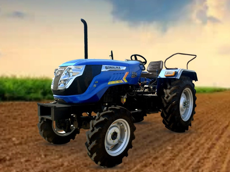 Tractor Tg-745 4WD Sonalika - Modi Tractors - Tractor Dealers In Balaghat Turkar Complex, Hanuman Chowk, Balaghat, Madhya Pradesh 481001, India