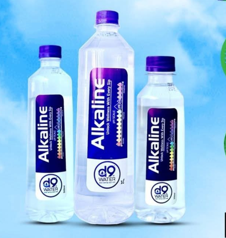 D9 Alkaline Water 250 ml Pack (24 Bottles) RAVINDRA ENTERPRISES 63, Haripur, Sector4