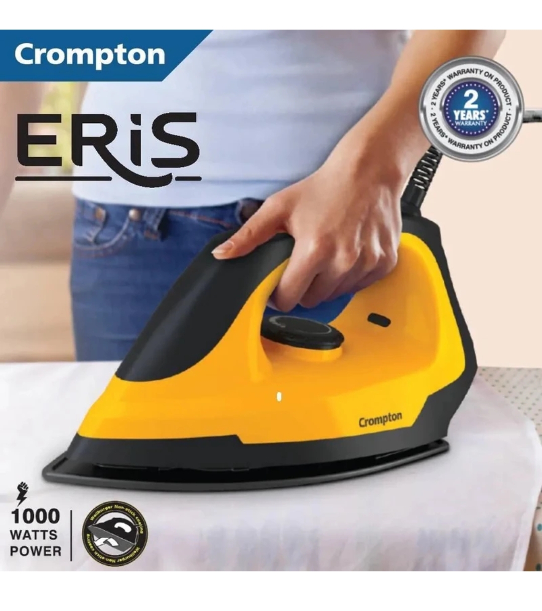 Crompton Eris Iron 1000W product image