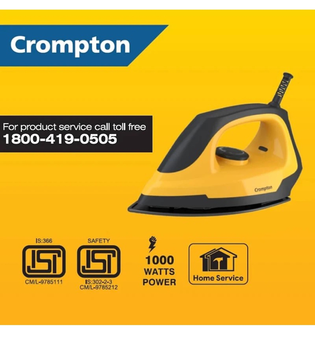 Crompton Eris Iron 1000W product image