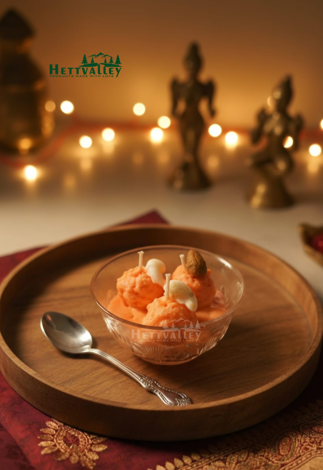  Rasmalai candle Hettvalley 