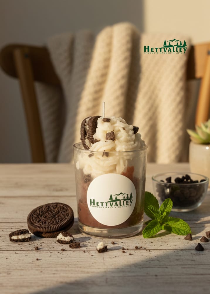  Oreo candle 399 with gst vanilla Fragrance Hettvalley 