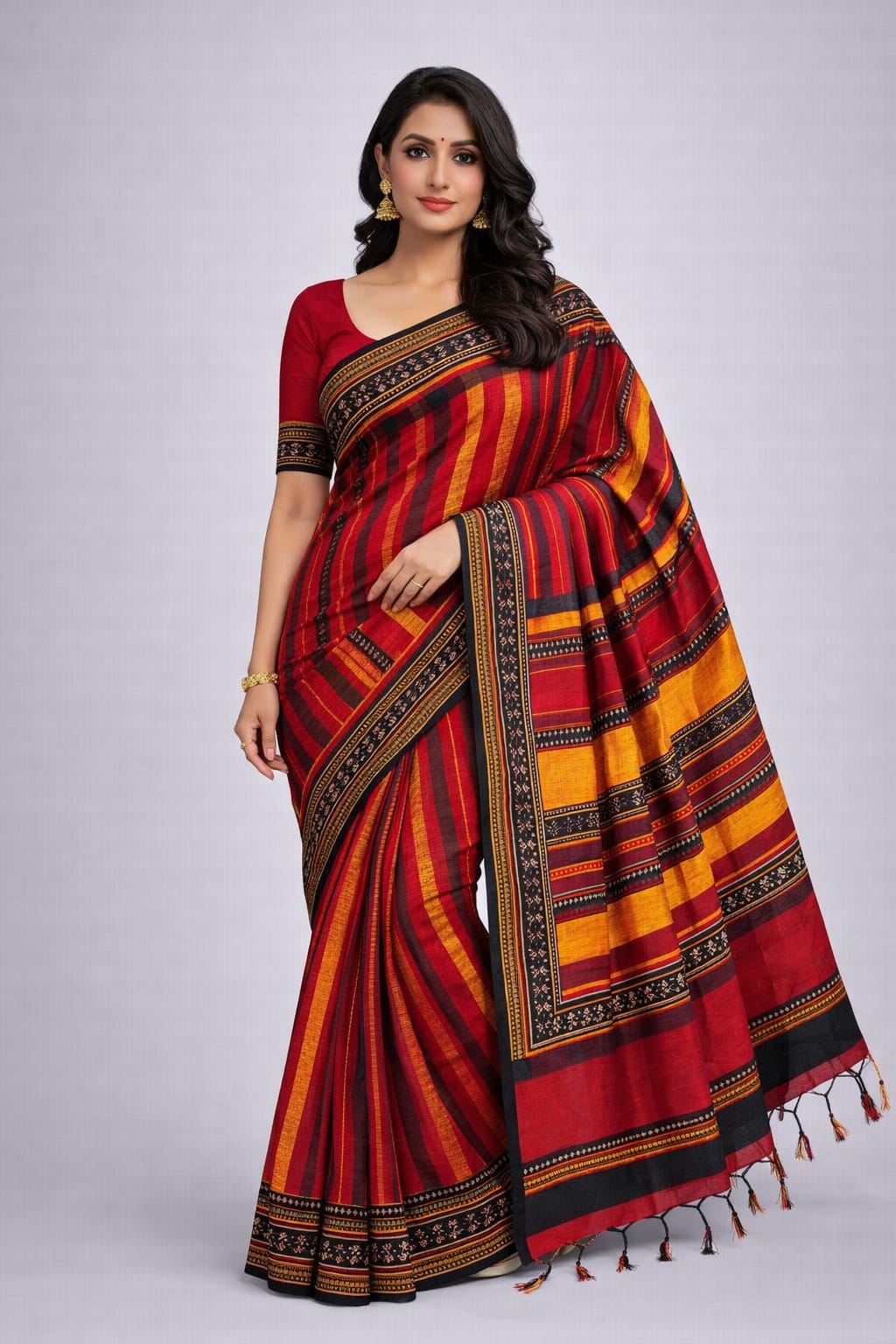  Cotton sadhi Trendora Fashion Shop No 114, Snehangan Residency A+B Building, Shankar Kalate Nagar Wakad Pune Maharashtra