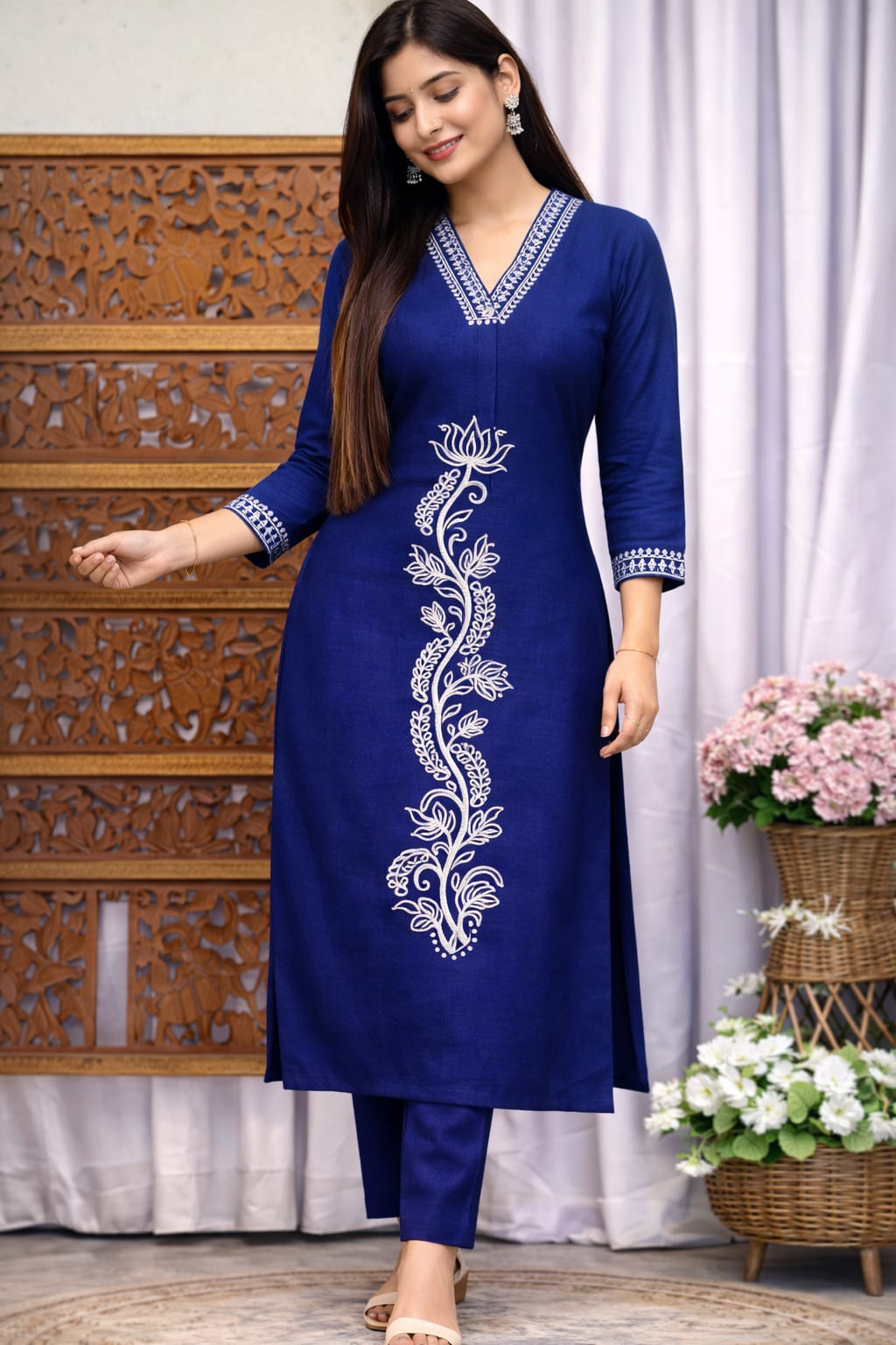  Traditional Suit Trendora Fashion Shop No 114, Snehangan Residency A+B Building, Shankar Kalate Nagar Wakad Pune Maharashtra
