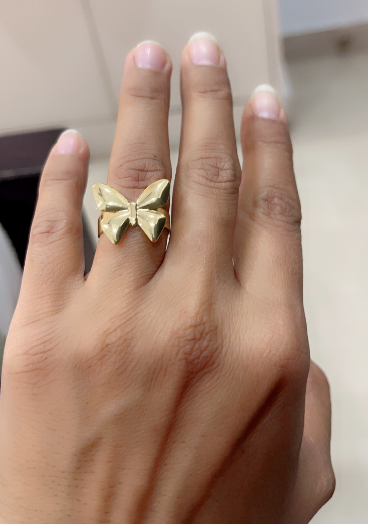Anti tarnish small bow adjustable ring-https://i-media.vyaparify.com/vcards/products/312848/product_1775984551_69db5fa770488.jpeg Image