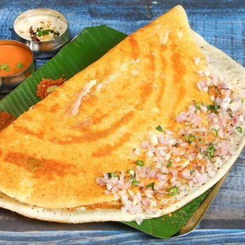 Onion dosa Mannmanam South Indian Restaurant Near Thirunallar Bus Stand, Mannmanam Restaurant,hotel Pandian, Thirunallar, Thirunallar Main Road