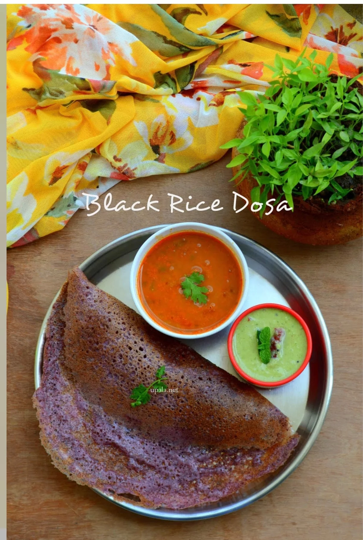 Karuppu kavuni(black rice) Dosa Mannmanam South Indian Restaurant Near Thirunallar Bus Stand, Mannmanam Restaurant,hotel Pandian, Thirunallar, Thirunallar Main Road