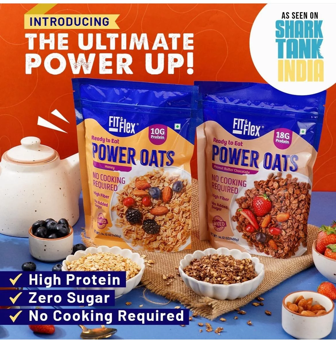 power oats (fit & flex)honey 400gm-https://i-media.vyaparify.com/vcards/products/313123/product_1776337469_69e0c23df1258.webp Image