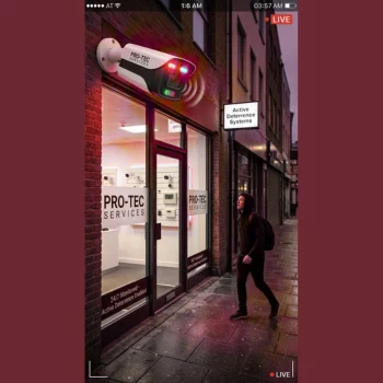 Active Deterrence Cameras