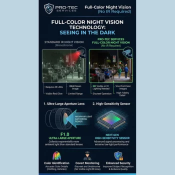  Full-Color Night Vision Pro-Tec Services - Mosquito Screens, CCTV & Networking Services DOOR No.1-7, BAJI JUNCTION , OPPOSITE TO MANYNAM PLAZA , NARAVA ROAD , OLD AIRPORT ROAD