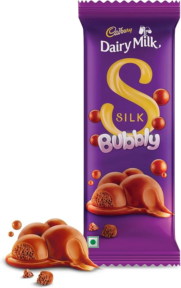  Cadbury dairy milk silk bubbly 46g NXTGEN SUPERMARKET SHOP NO 5A ZEONBUILDING BHAKTI PARKWADALA EAST MUMBAI