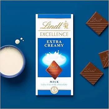  Lind exellence extra creamy milk chocolate 100g NXTGEN SUPERMARKET SHOP NO 5A ZEONBUILDING BHAKTI PARKWADALA EAST MUMBAI