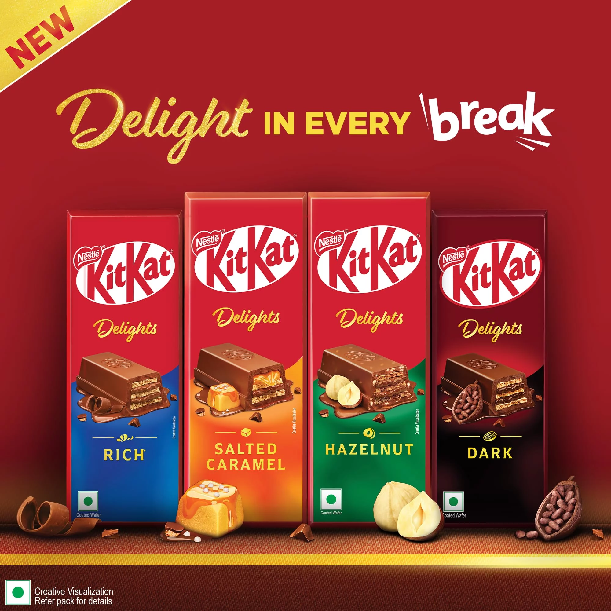  Nastle kitkat delight rich NXTGEN SUPERMARKET SHOP NO 5A ZEONBUILDING BHAKTI PARKWADALA EAST MUMBAI