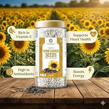  GREEN BLOSSOM ORGANIC SUNFLOWER SEEDS 250G NXTGEN SUPERMARKET SHOP NO 5A ZEONBUILDING BHAKTI PARKWADALA EAST MUMBAI