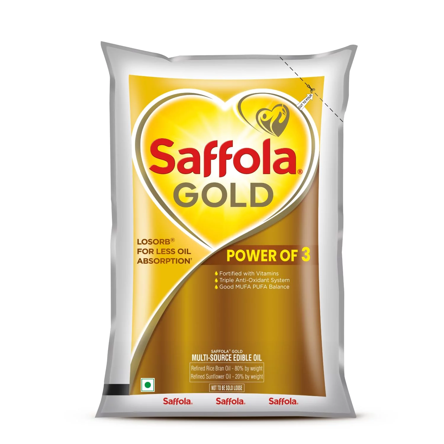  SAFFOLA GOLD 1L NXTGEN SUPERMARKET SHOP NO 5A ZEONBUILDING BHAKTI PARKWADALA EAST MUMBAI