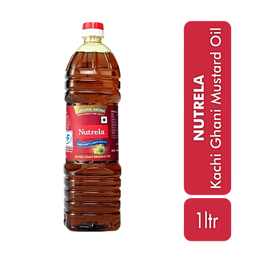  NUTRELA MUSTARD OIL  KACHI GHANI 1L NXTGEN SUPERMARKET SHOP NO 5A ZEONBUILDING BHAKTI PARKWADALA EAST MUMBAI