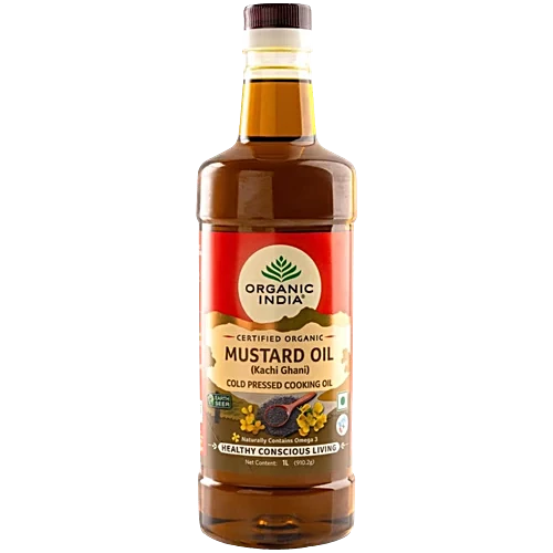  ORGANIC INDIA MUSTARD OIL  KACHI GHANI 1L NXTGEN SUPERMARKET SHOP NO 5A ZEONBUILDING BHAKTI PARKWADALA EAST MUMBAI