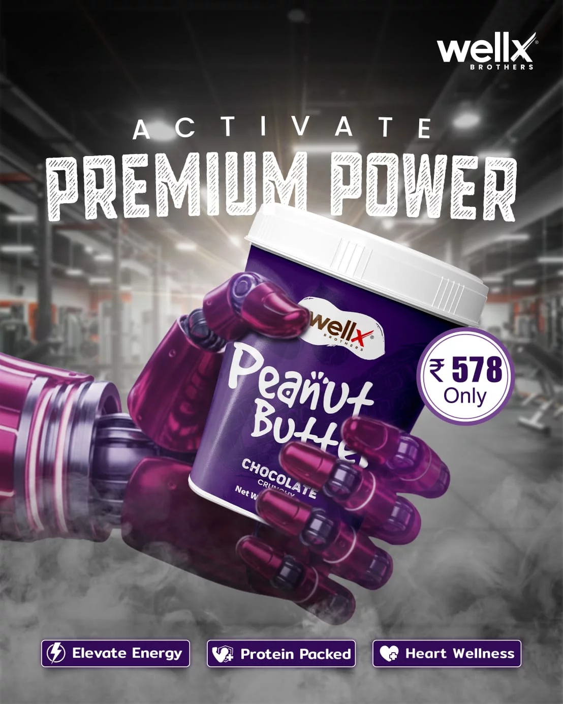 PEANUT BUTTER CHOCOLATE CHRUNCHY(WELLX)1.2KG-https://i-media.vyaparify.com/vcards/products/313356/product_1776778691_69e77dc33d47f.webp Image