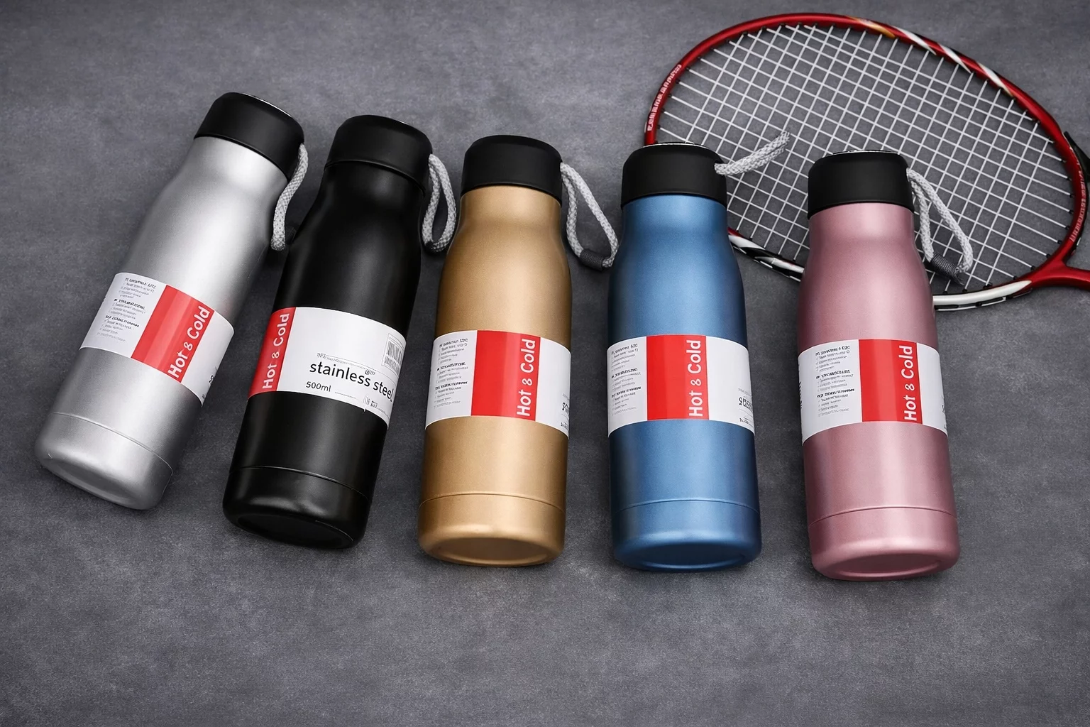 Stainless Steel Water Bottle, 500 ml, Hot n Cold-https://i-media.vyaparify.com/vcards/products/313363/product_1776843619_69e87b63107c0.webp Image