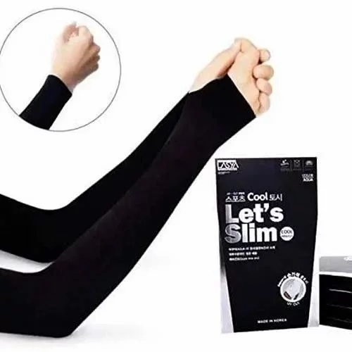 Let's Slim Unisex Arm  Compression Sleeves for  Outdoor & Indoor, Dust  and Sun Protection Sleeves  for Men & Women, Arm  Sleeves for Bike Riding,  Cricket, Running & Basketbal-https://i-media.vyaparify.com/vcards/products/313419/product_1777126756_69eccd6414906.webp Image