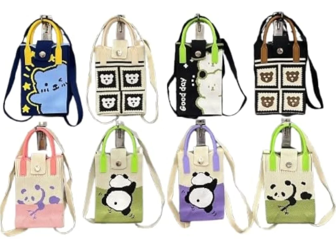 Trendy Canvas Crossbody Mini Sling Bags for Women & Girls – Stylish Multipurpose Mobile Purse with Strap | Cute Small Shoulder Bag | 8 Pattern Colors | Lightweight-https://i-media.vyaparify.com/vcards/products/313471/product_1777455797_69f1d2b52694e.webp Image