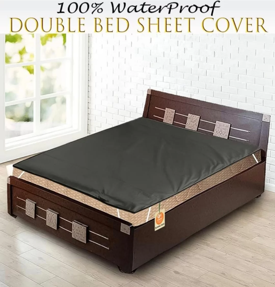 Bed Mattresses  Protectors  Waterproof Double- Bed-Sheet Cover-https://i-media.vyaparify.com/vcards/products/313483/product_1777456947_69f1d7336d1bf.webp Image