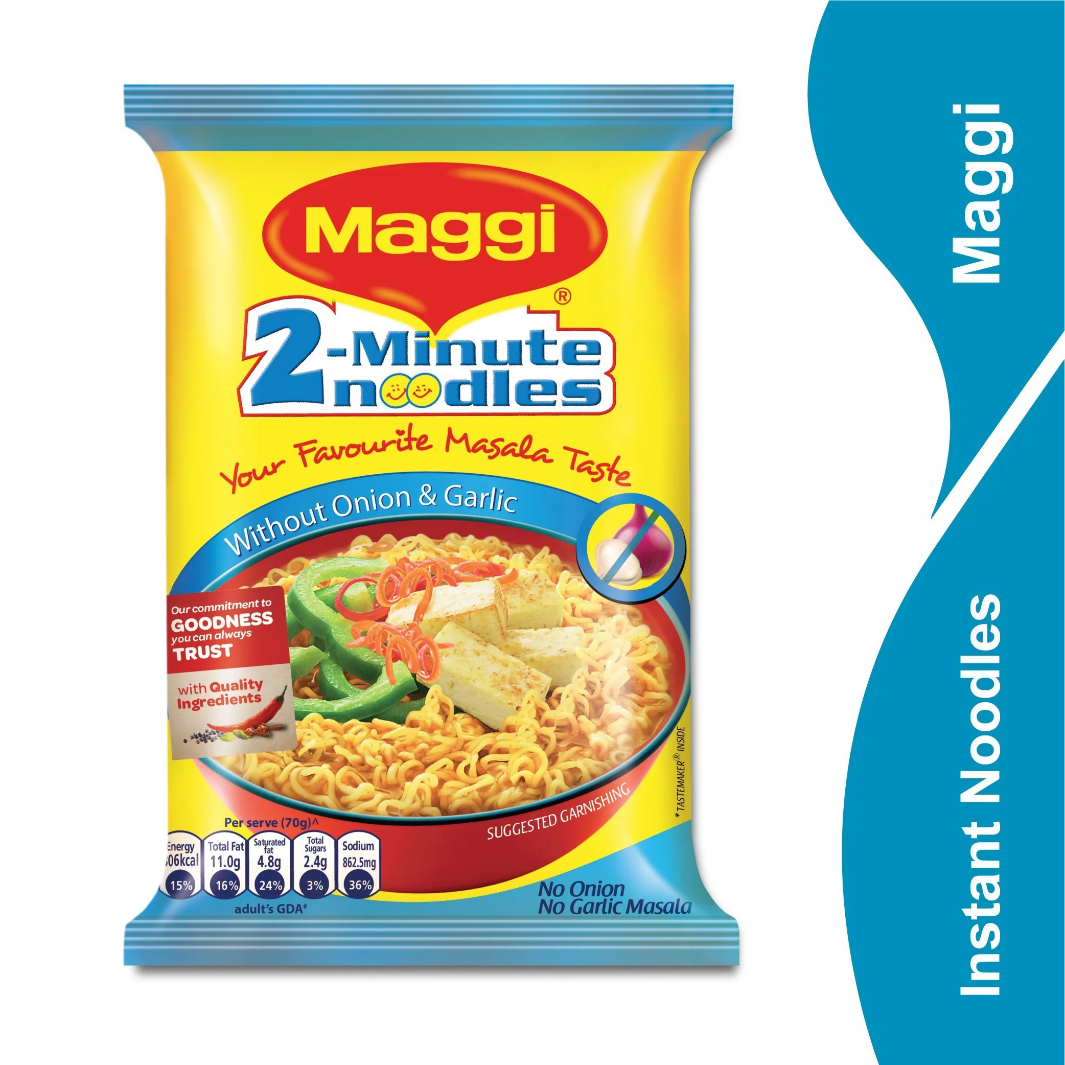  maggi 2-minute noodles without onion & garlic 75g NXTGEN SUPERMARKET SHOP NO 5A ZEONBUILDING BHAKTI PARKWADALA EAST MUMBAI