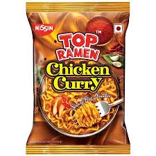  nissin top ramen curry saucy flat noodles 70g NXTGEN SUPERMARKET SHOP NO 5A ZEONBUILDING BHAKTI PARKWADALA EAST MUMBAI