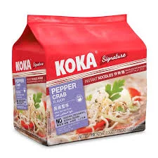  koka pepper crab  flavour instant noodles 85g NXTGEN SUPERMARKET SHOP NO 5A ZEONBUILDING BHAKTI PARKWADALA EAST MUMBAI