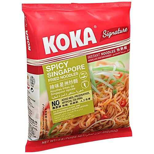 koka spicy singapore fried noodles instant noodles 85g NXTGEN SUPERMARKET SHOP NO 5A ZEONBUILDING BHAKTI PARKWADALA EAST MUMBAI