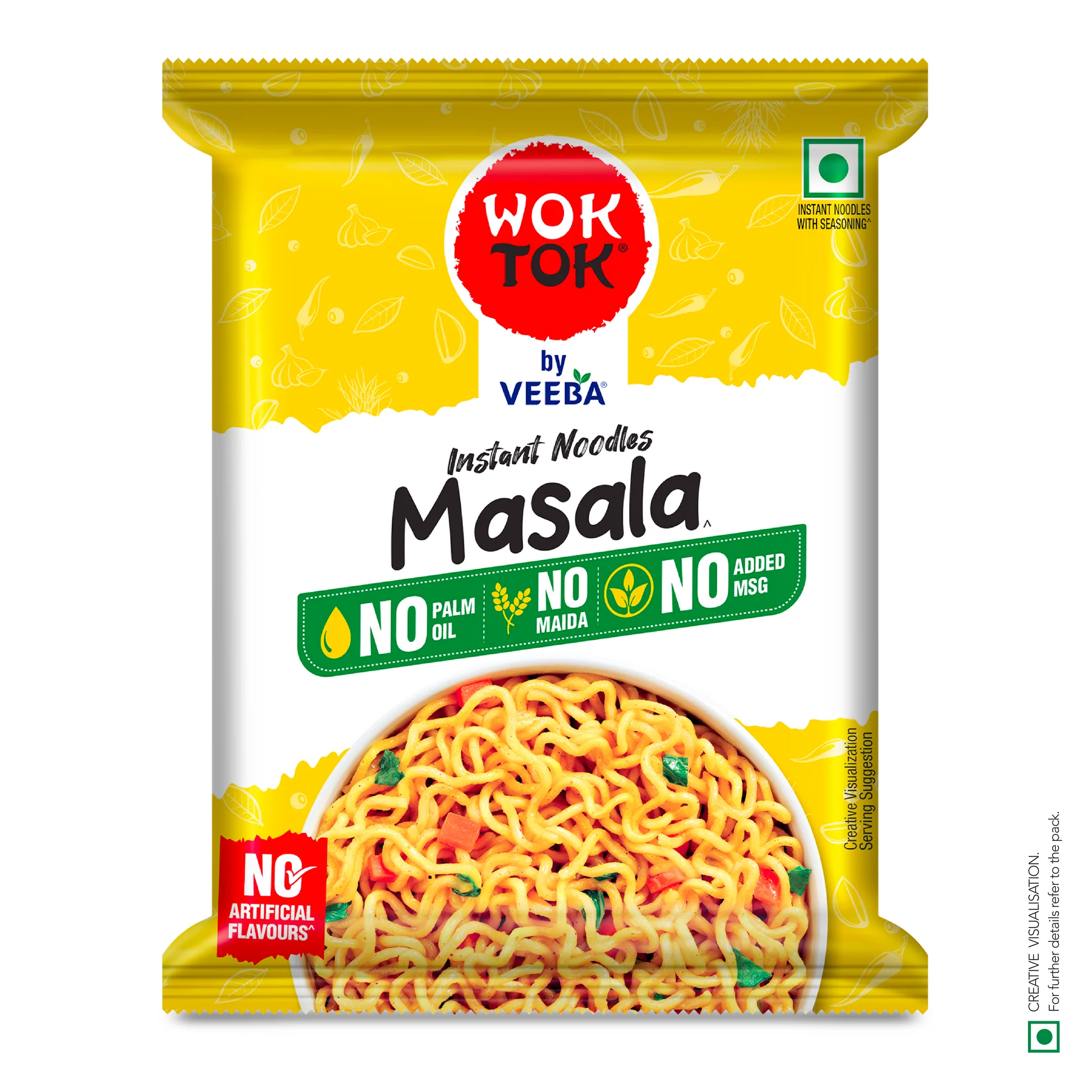  wok tok by veeba instant noodles masala 66g NXTGEN SUPERMARKET SHOP NO 5A ZEONBUILDING BHAKTI PARKWADALA EAST MUMBAI