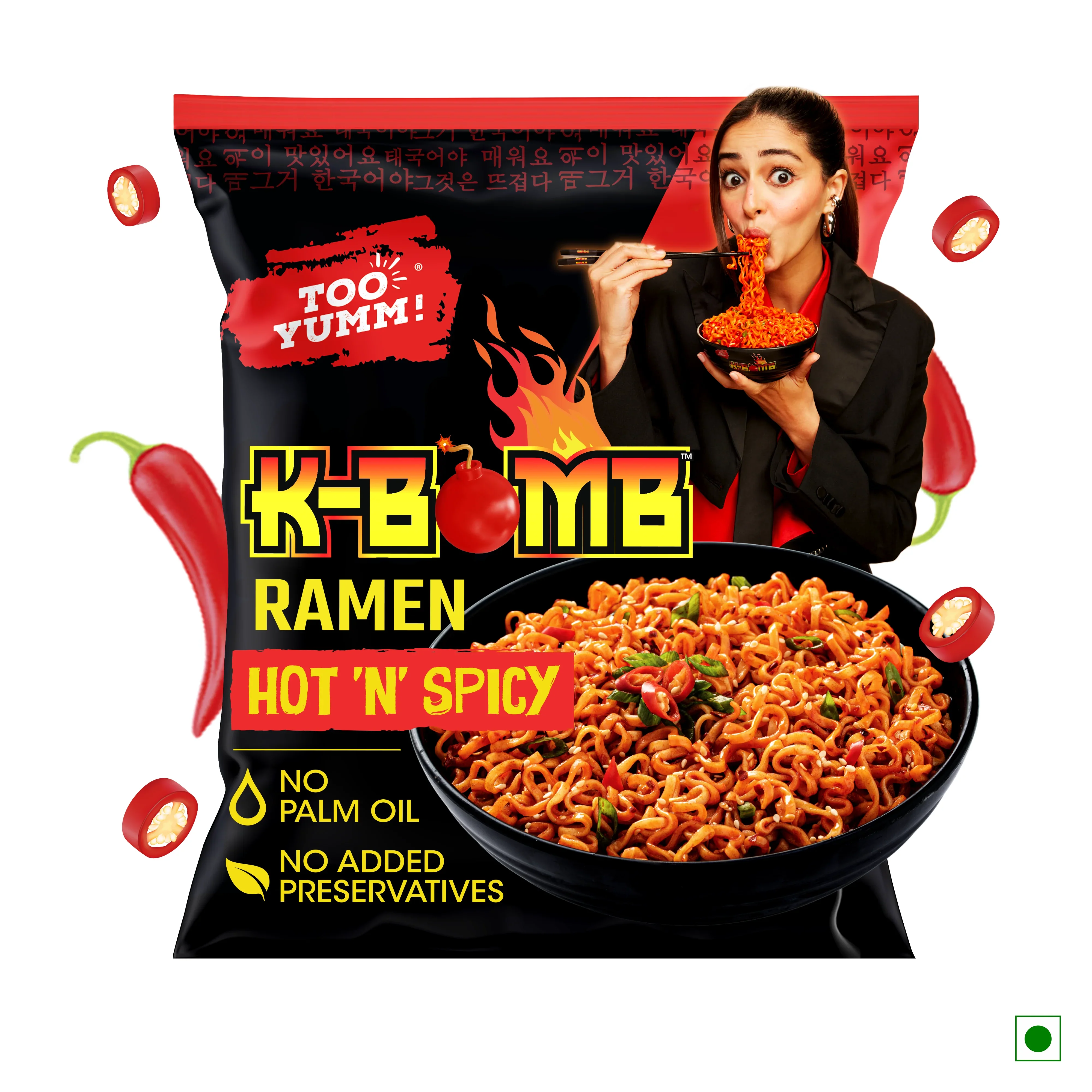  tooyumm k-bomb ramen hot n spicy flavour 79g NXTGEN SUPERMARKET SHOP NO 5A ZEONBUILDING BHAKTI PARKWADALA EAST MUMBAI