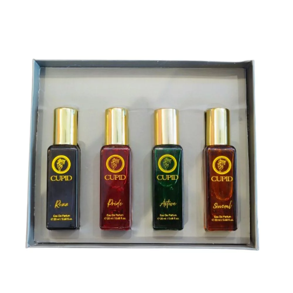  Cupid EDP Gift Set (Cr+De+Pa+Bl) 15ML M/S Assam Commercial Corporation - Cosmetic & Body Care Distributor Krishnanagar, Guwahati, Assam 781005, India