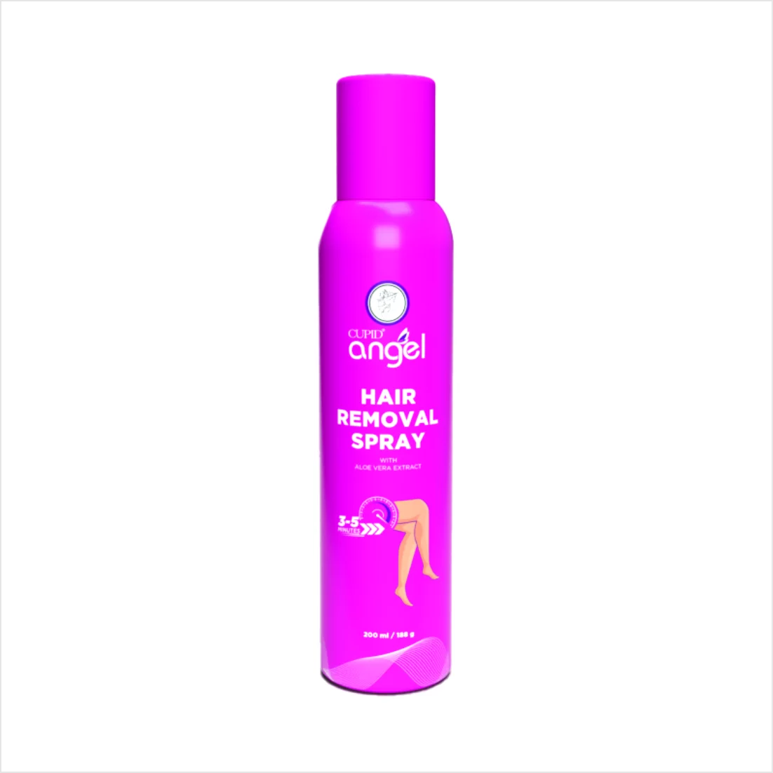  Cupid Angel Hair Removal Spray 200ml M/S Assam Commercial Corporation - Cosmetic & Body Care Distributor Krishnanagar, Guwahati, Assam 781005, India