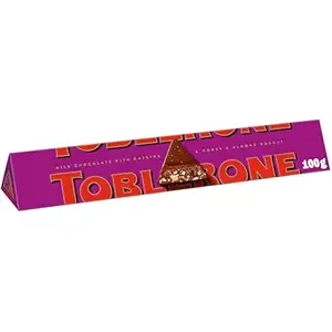  Toblerone Raisins and Honey and Almond Chocolate Bar , 100 Gm- Choconuts Choconuts - Best Chocolate & Dry Fruits Shop Shop No 1, Kumar Pavilion, East St, Next To PNG Showroom, Pune Cantonment, Pune, Maharashtra 411001, India