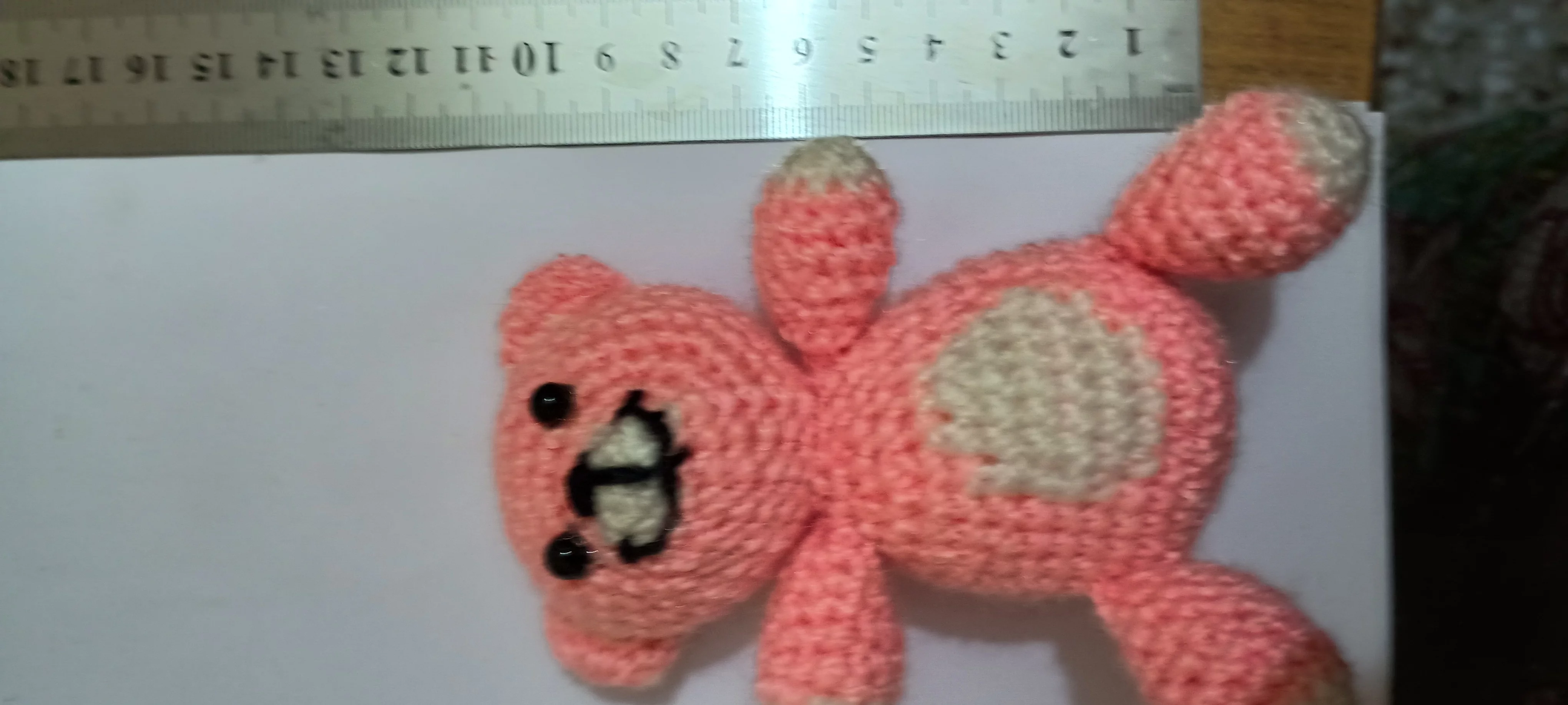 Pink teddy bear bag charm keychain car dangler-https://i-media.vyaparify.com/vcards/products/313866/product_1778591577_6a032759a1925.webp Image