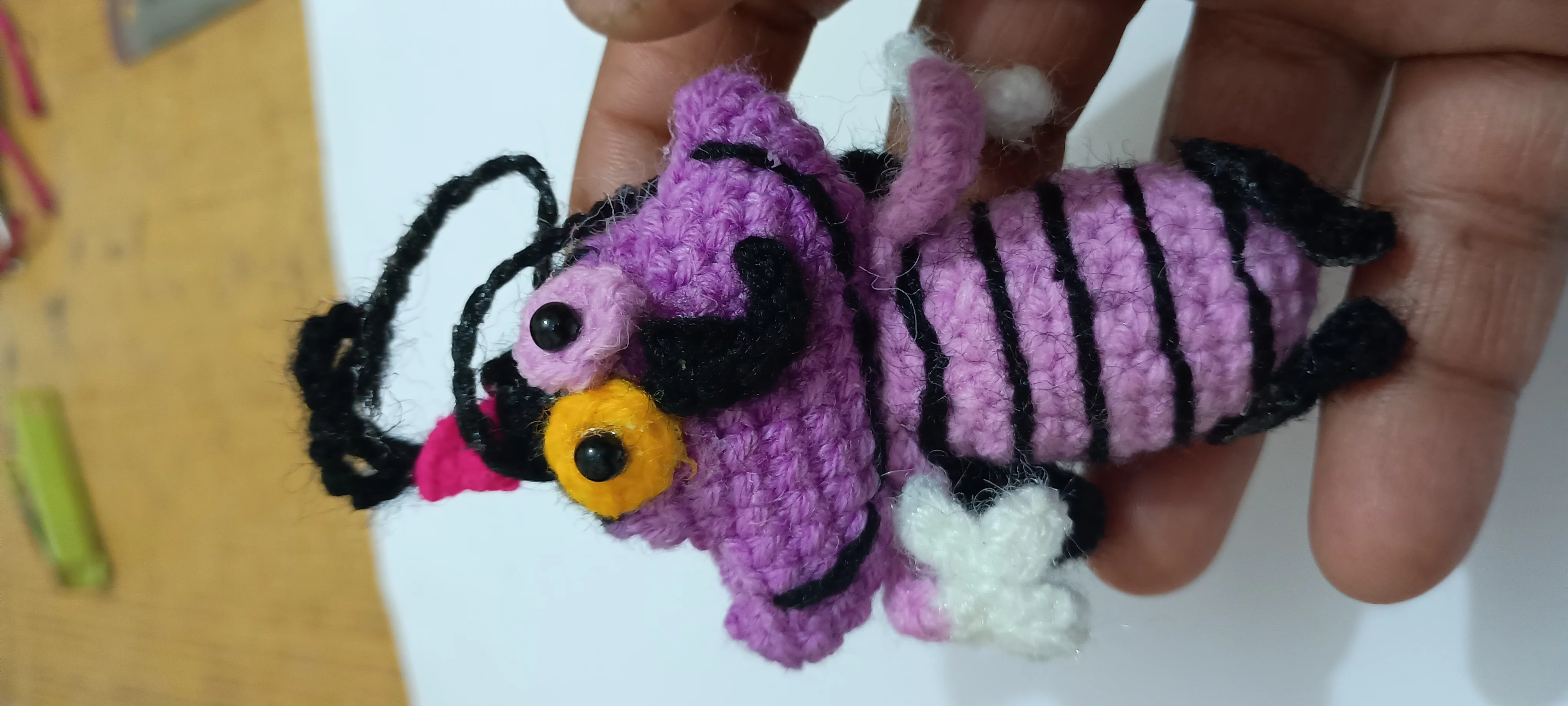 Joey from oggy and coachroaches keychain bagcharm car dangler Araya Handmade - Handmade Crochet Items Bareilly 1/54,Suresh Sharma Nagar Near SSv Inter College, Bareilly, Uttar Pradesh