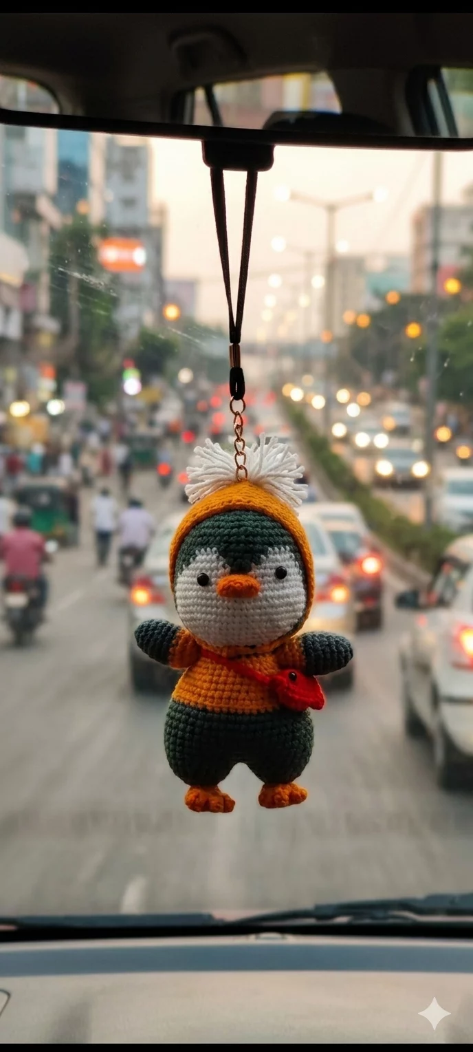 crochet car dangler/toy/bag charm(penguin)-https://i-media.vyaparify.com/vcards/products/313937/product_1778599208_6a034528e51fd.webp Image