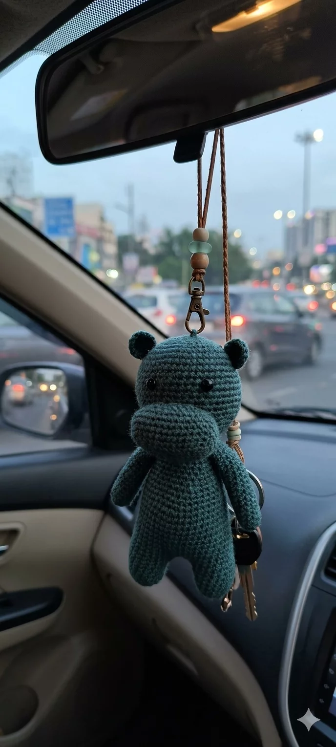 Hippy the Hippo car dangler/bag charm/ keychain-https://i-media.vyaparify.com/vcards/products/313954/product_1778647373_6a04014d21225.webp Image