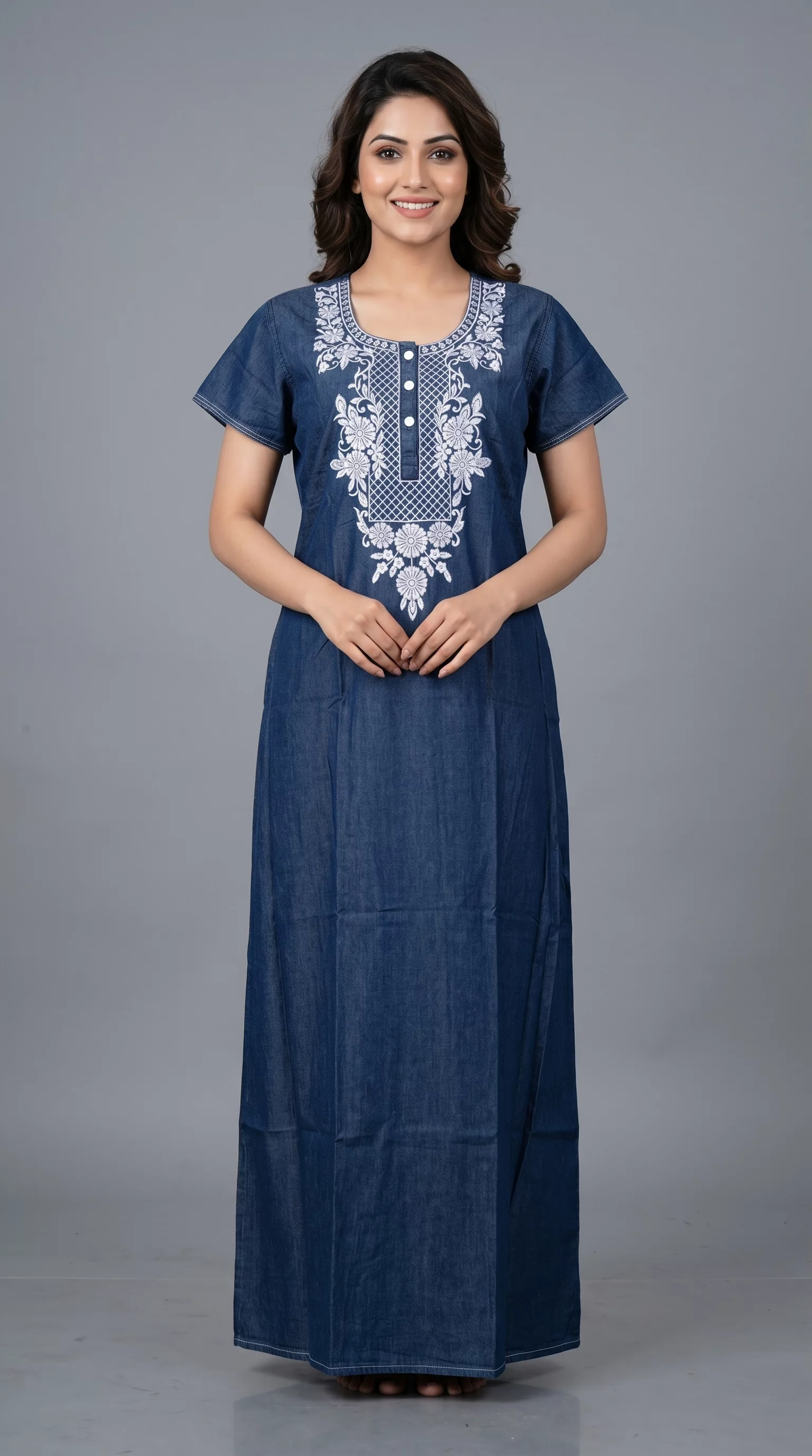 Denim Gown in Aurangabad - RADHASWAMI GOWN HOUSE-https://i-media.vyaparify.com/vcards/products/314299/product_1779716010_6a144faa13598.webp Image