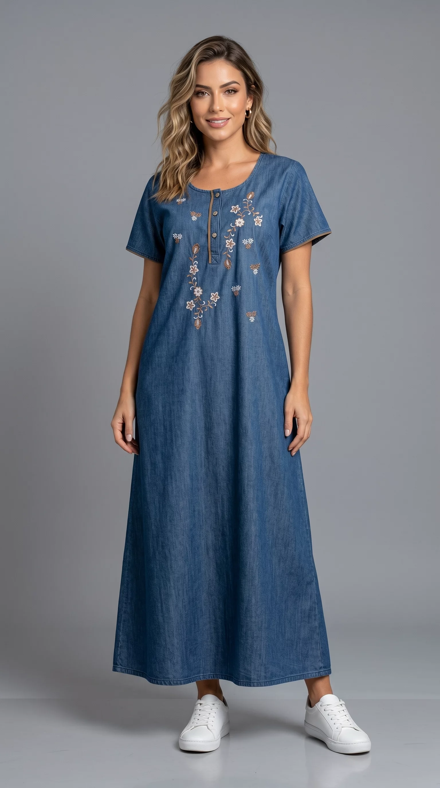 Stylish Denim Gown in Aurangabad-https://i-media.vyaparify.com/vcards/products/314303/product_1779716314_6a1450dae9df6.webp Image