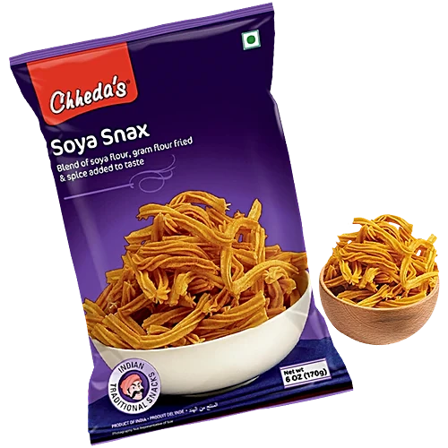  Chhedas Soya Snax 170 Gm NXTGEN SUPERMARKET SHOP NO 5A ZEONBUILDING BHAKTI PARKWADALA EAST MUMBAI