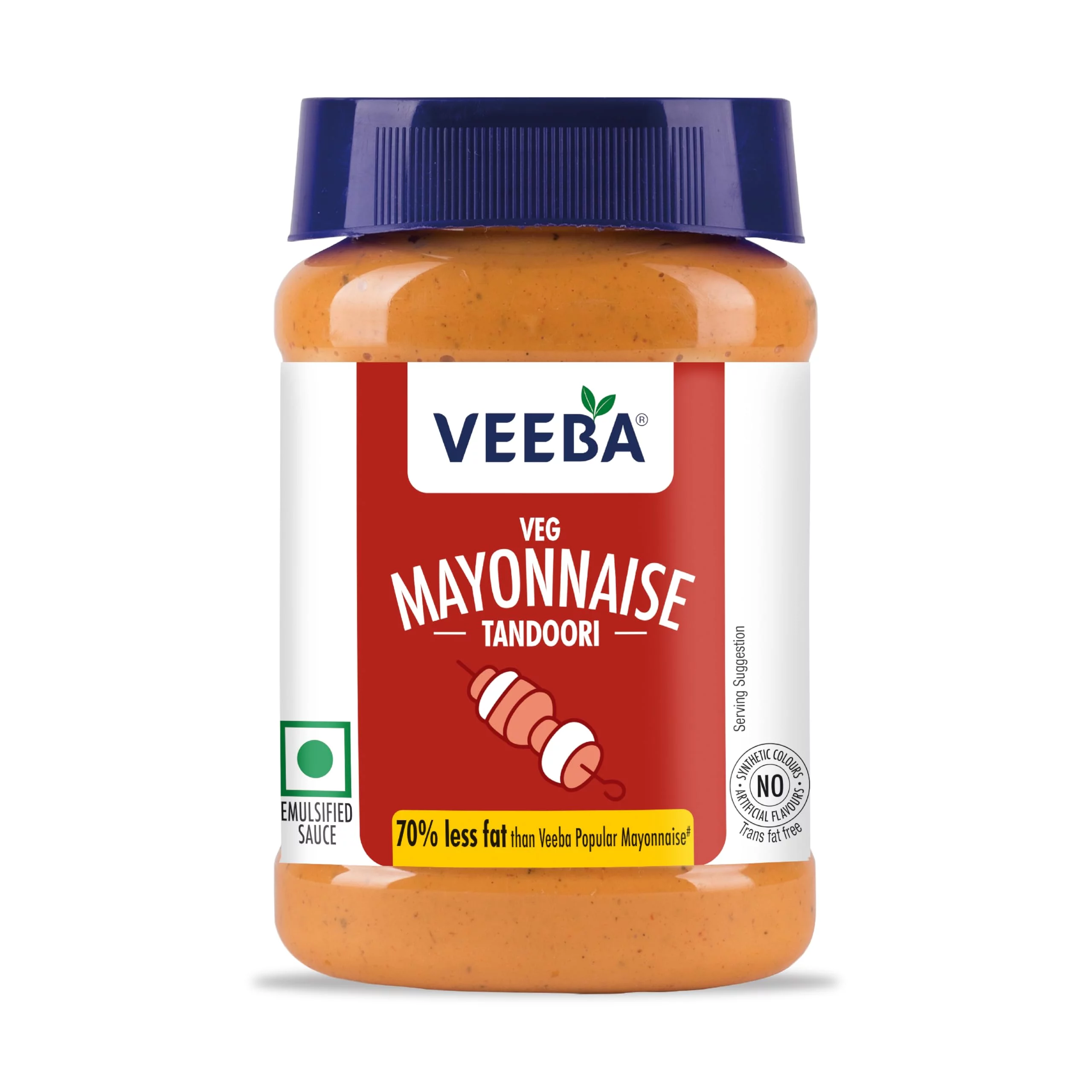  VEEBA VEG MAYONNAISE TANDOORI 75G NXTGEN SUPERMARKET SHOP NO 5A ZEONBUILDING BHAKTI PARKWADALA EAST MUMBAI