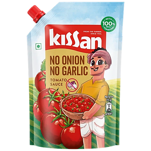  KISSAN NO ONION NO GARLIC TOMATO KETCHUP 850G NXTGEN SUPERMARKET SHOP NO 5A ZEONBUILDING BHAKTI PARKWADALA EAST MUMBAI