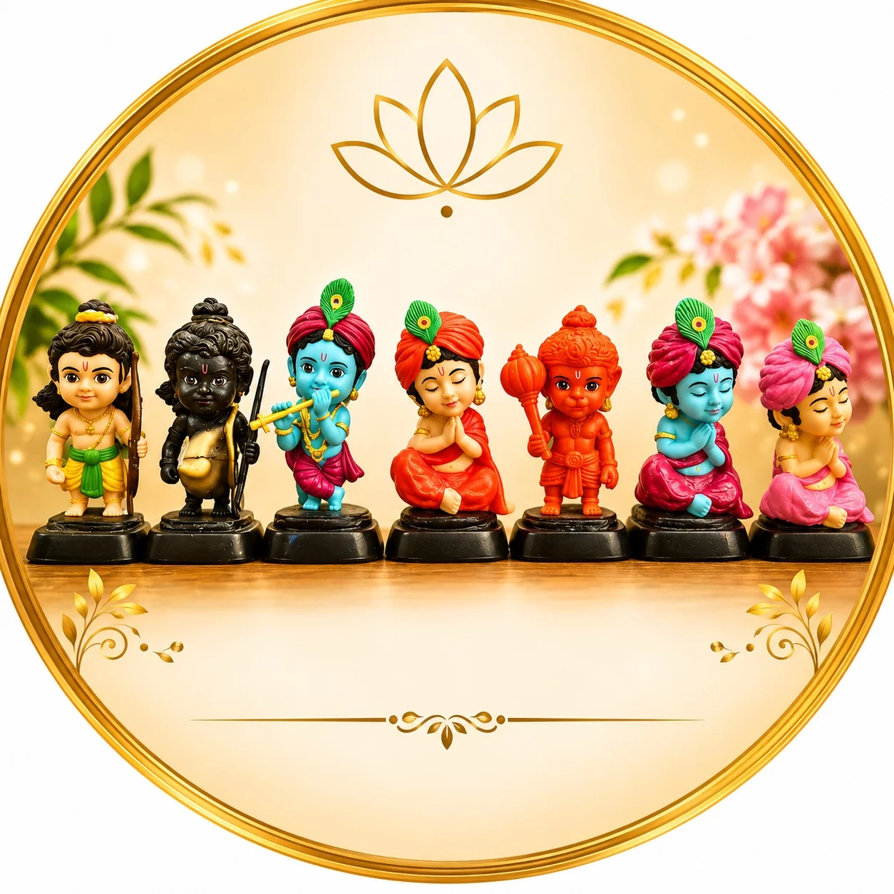 God Showpiece for Car Dashboard & Home Decor | Decorative Idol for Office, Living Room & Gift Purpose | Elegant Spiritual Figurine for Dashboard Table Shelf Decoration Shiv Shakti Enterprises - Women Clothing Store Faridabad 