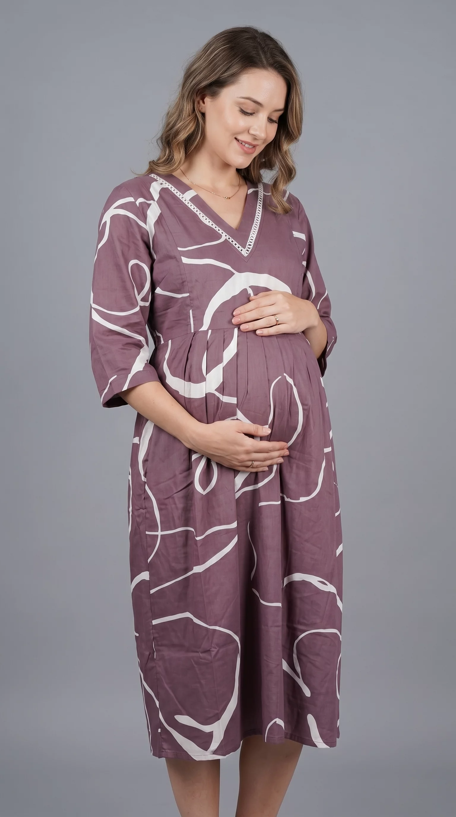 Rayon Feeding Kurti