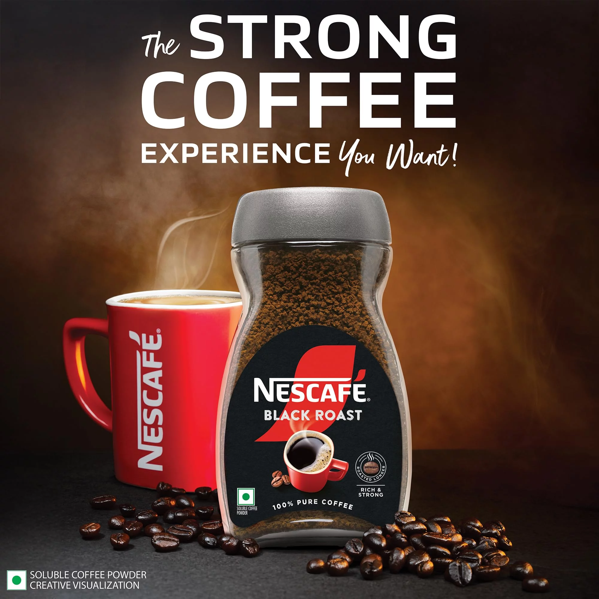  NESCAFE BLACK ROAST 90G in Mumbai NXTGEN SUPERMARKET SHOP NO 5A ZEONBUILDING BHAKTI PARKWADALA EAST MUMBAI
