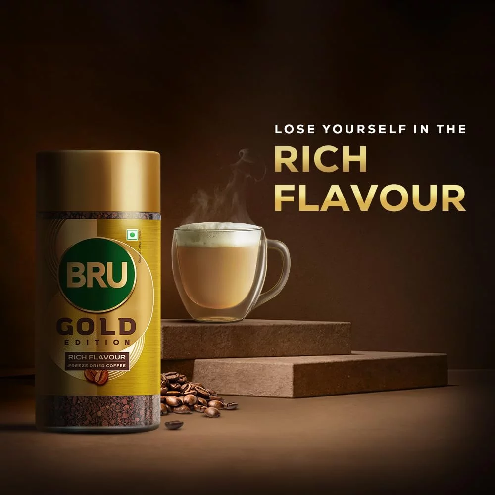  BRU GOLD EDITION RICH FLAVOUR 100G Mumbai NXTGEN SUPERMARKET SHOP NO 5A ZEONBUILDING BHAKTI PARKWADALA EAST MUMBAI