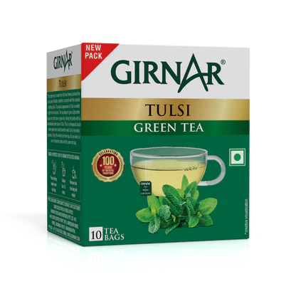  GIRNAR TULSI GREEN TEA 10N Mumbai NXTGEN SUPERMARKET SHOP NO 5A ZEONBUILDING BHAKTI PARKWADALA EAST MUMBAI